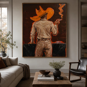 POP Art | Backlit Cowboy