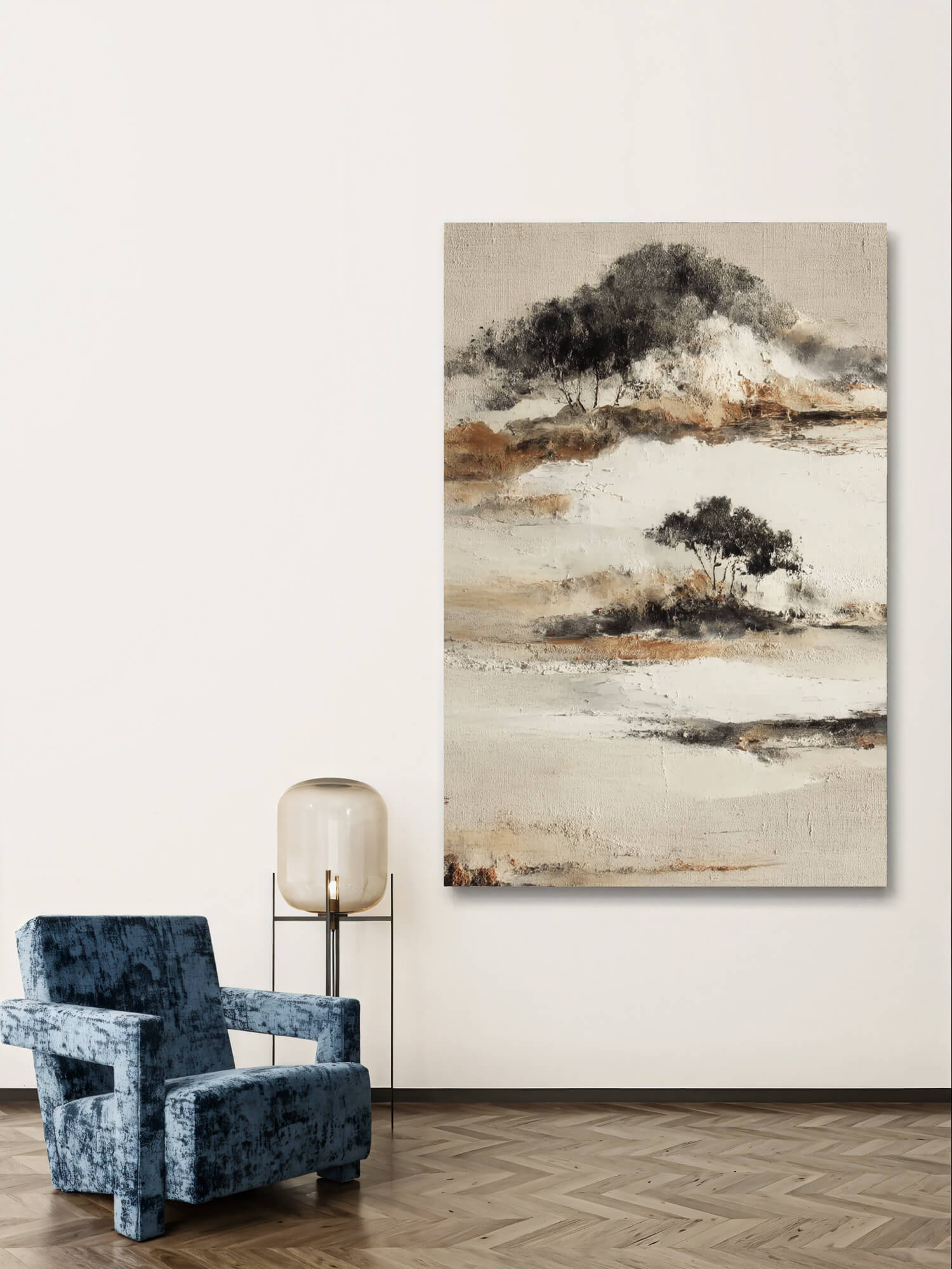Wabi-Sabi Art | Misty Island Grove
