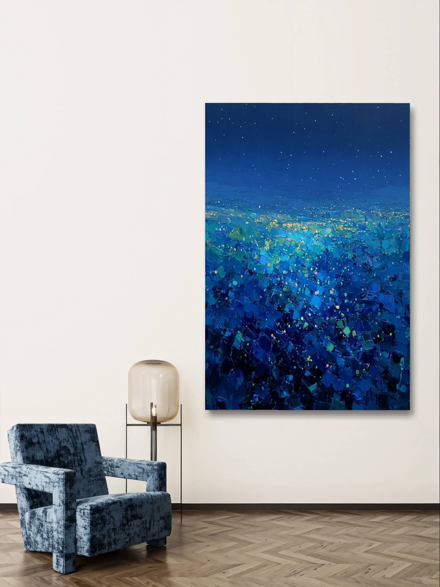 Impressionist Art | Starry Tide Glimmer
