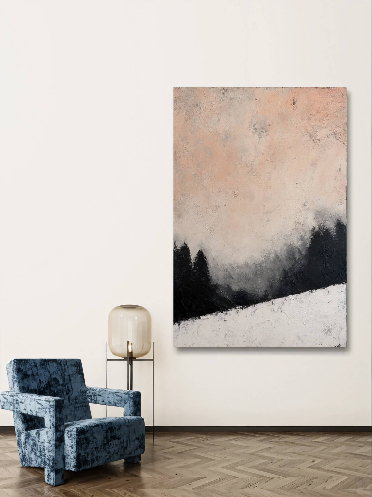 Wabi-Sabi Art | Frosted Pines Mist