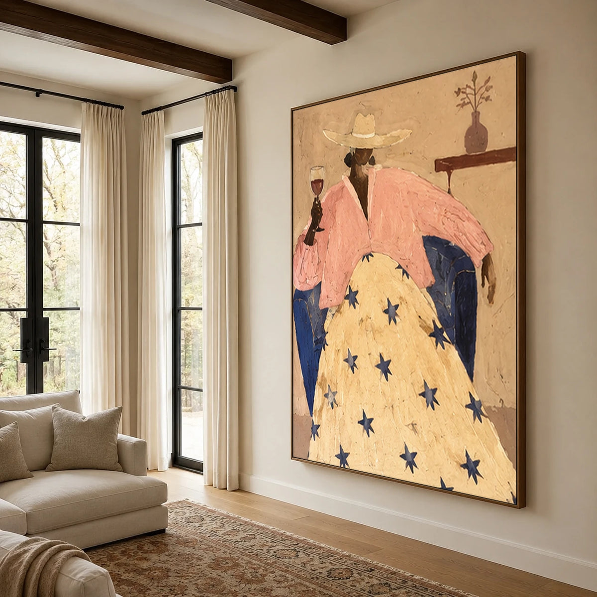 Western Folk Art｜Starlit Rosé