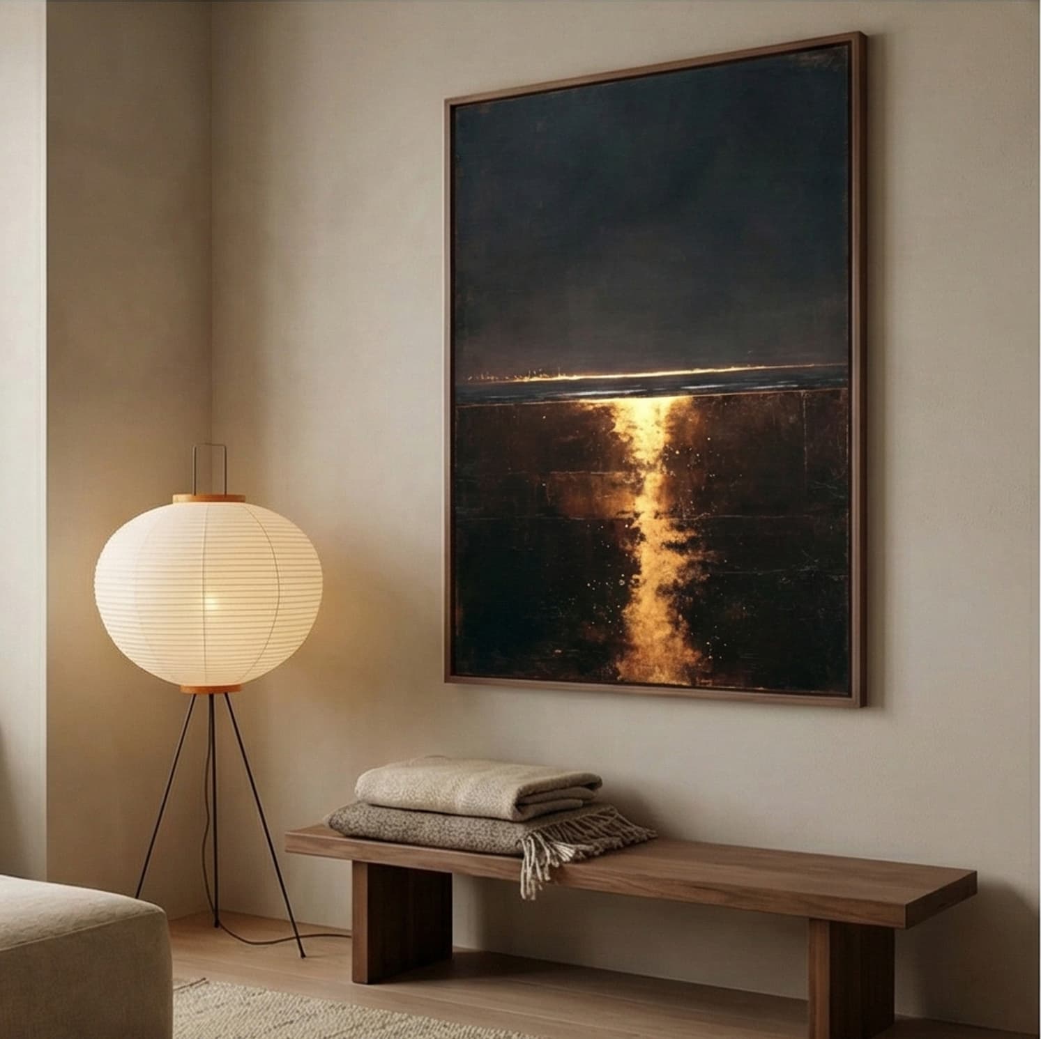 Wabi-Sabi Art | Silent Boundary - Microcrack