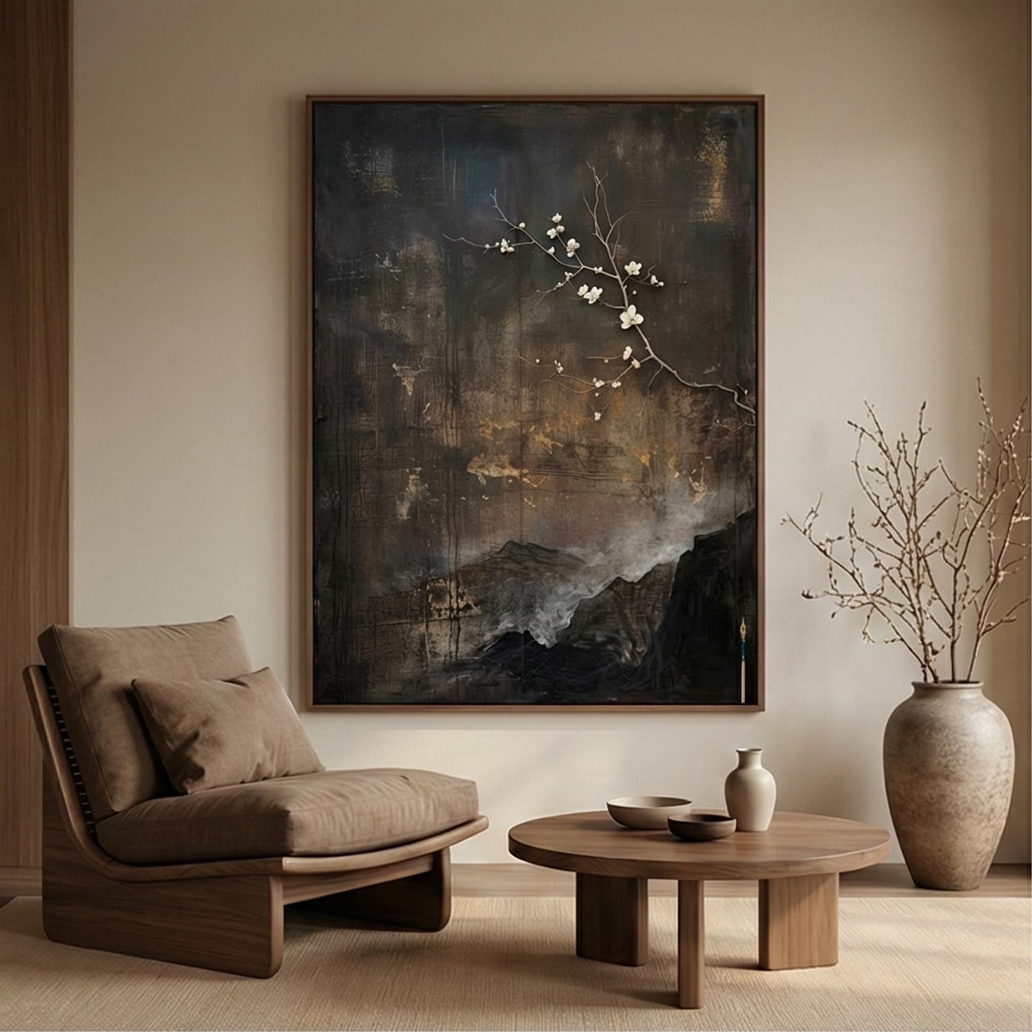 Wabi-Sabi Art | Silent Blossoms