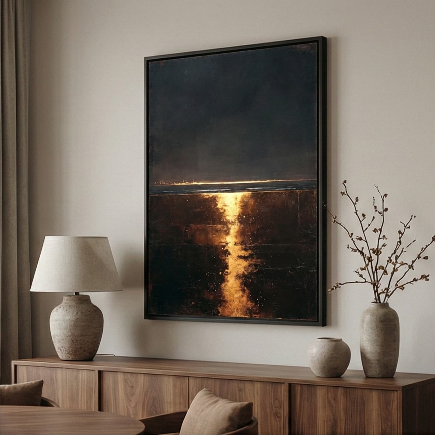 Wabi-Sabi Art | Silent Boundary - Microcrack