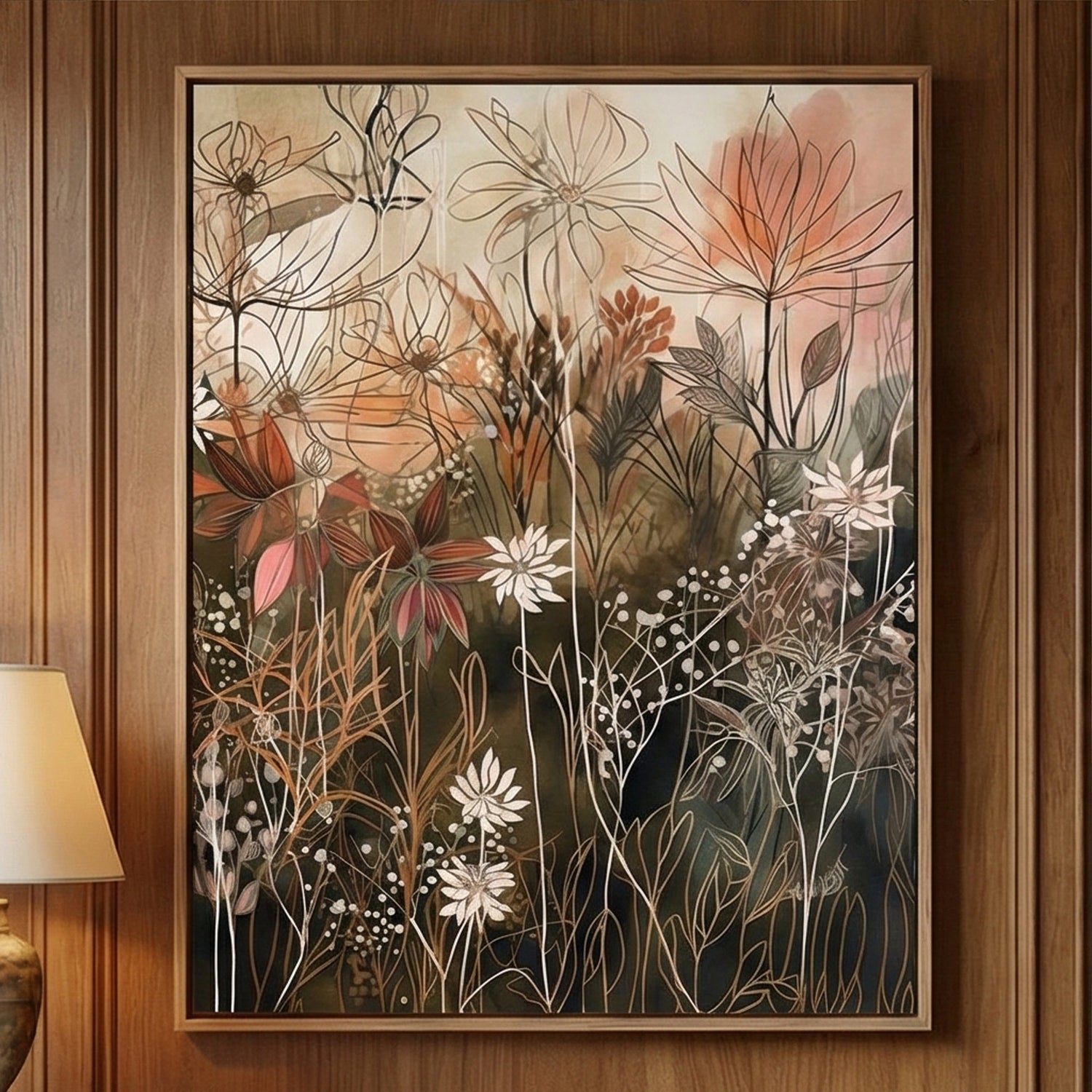 Bohemian Art | Floral Still Life