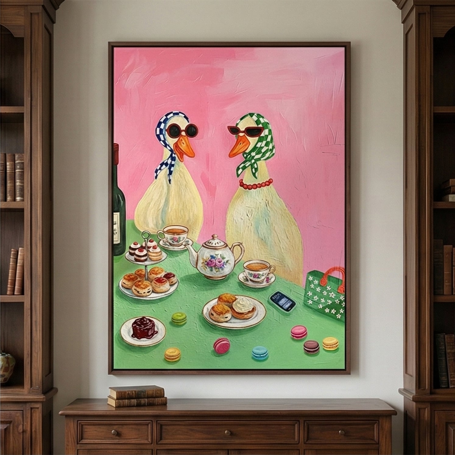 Surreal Art | Duck Tea Party