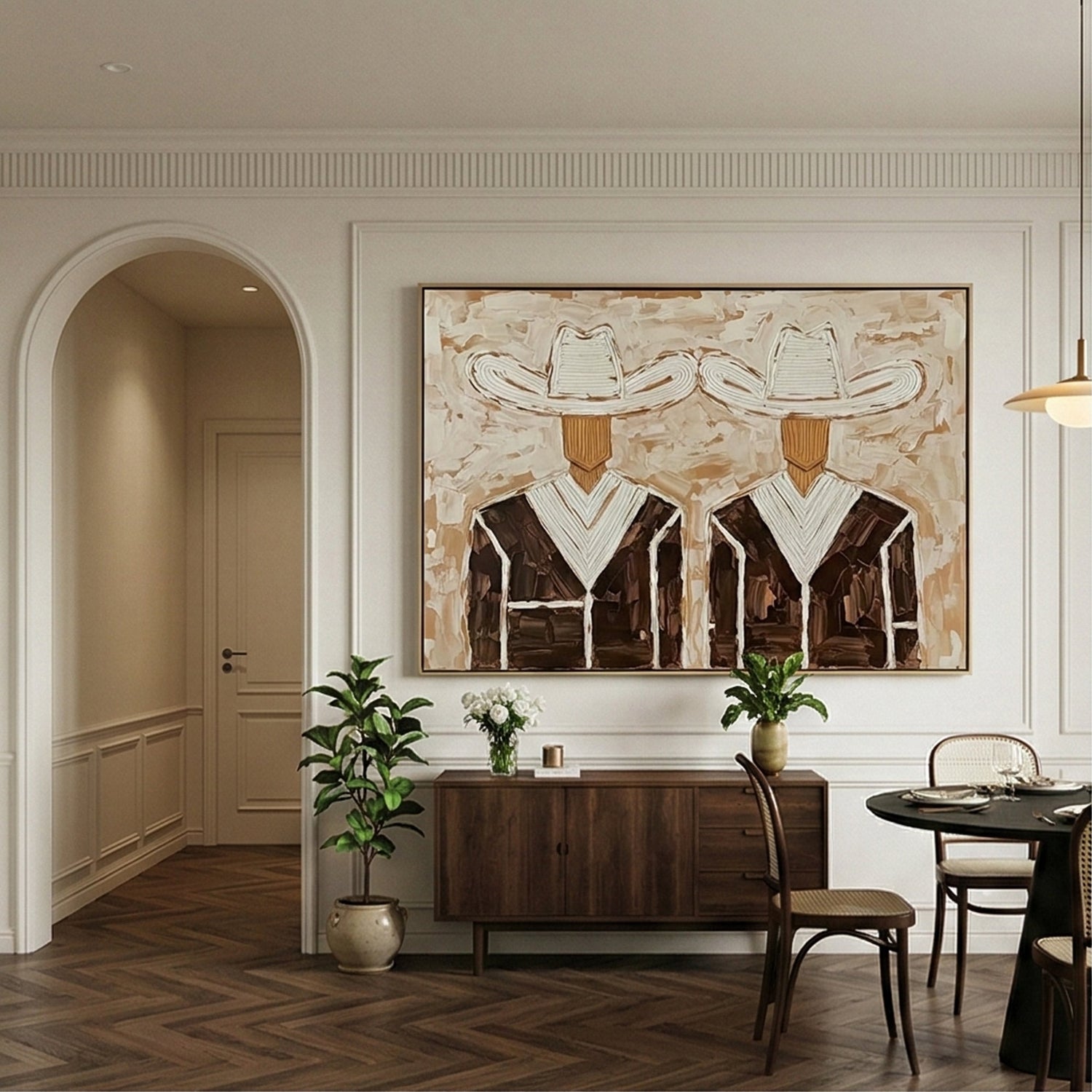 Vintage Americana Art | Mirrored Muse