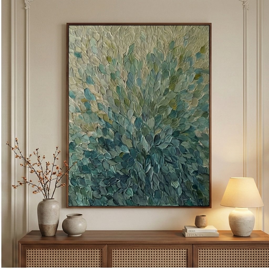 3D textured Art | Oceanleaf Reverie