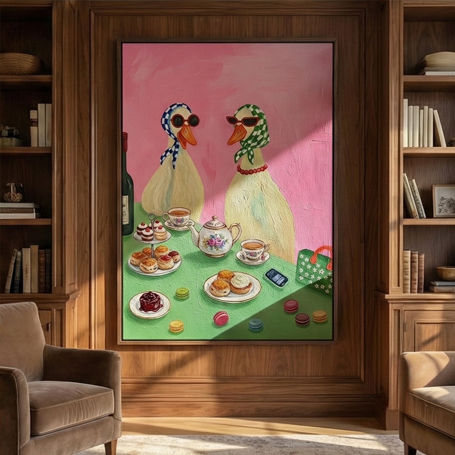 Surreal Art | Duck Tea Party