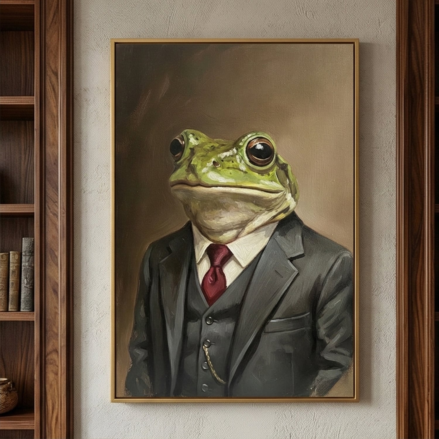 Surreal Art | The Gentleman Frog
