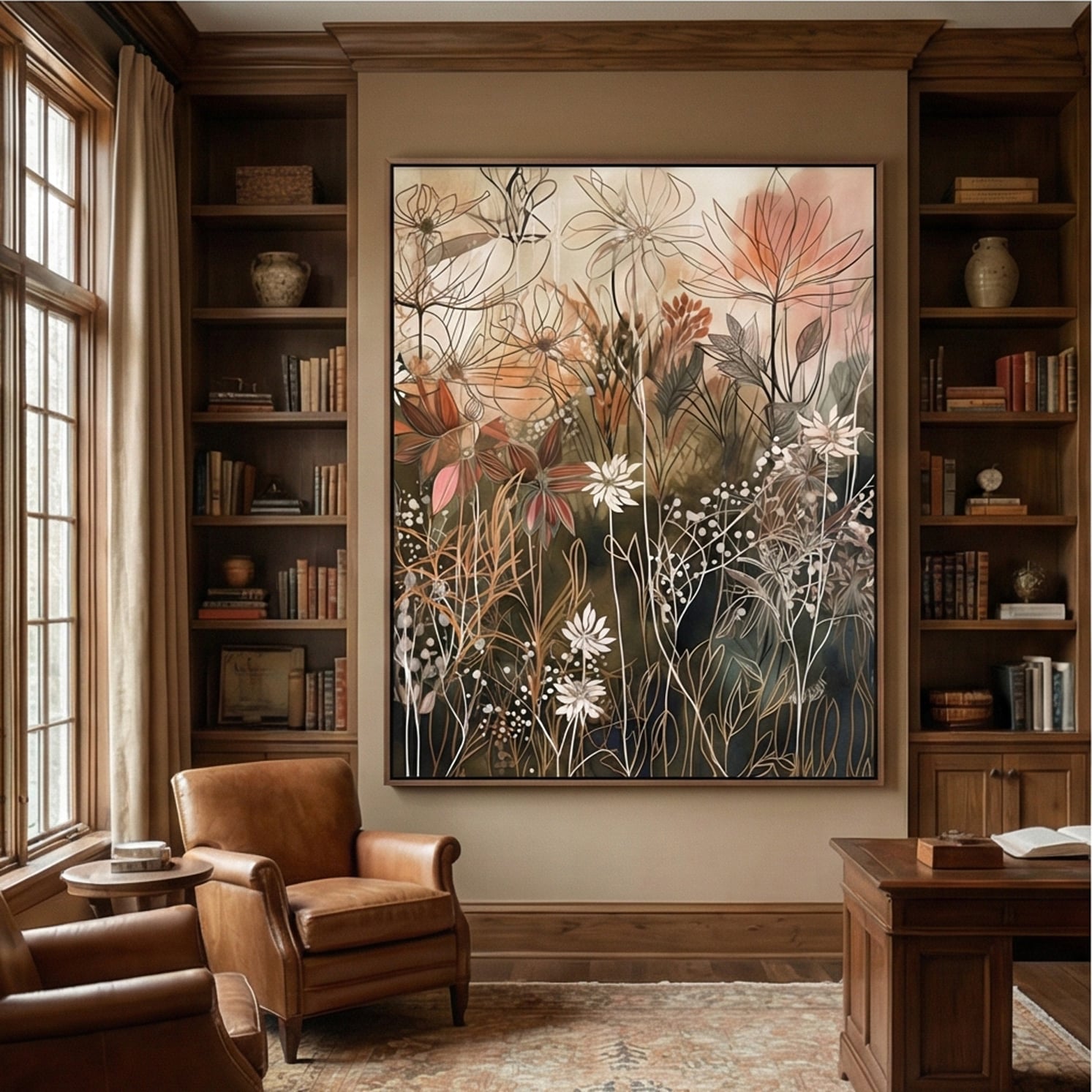 Bohemian Art | Floral Still Life