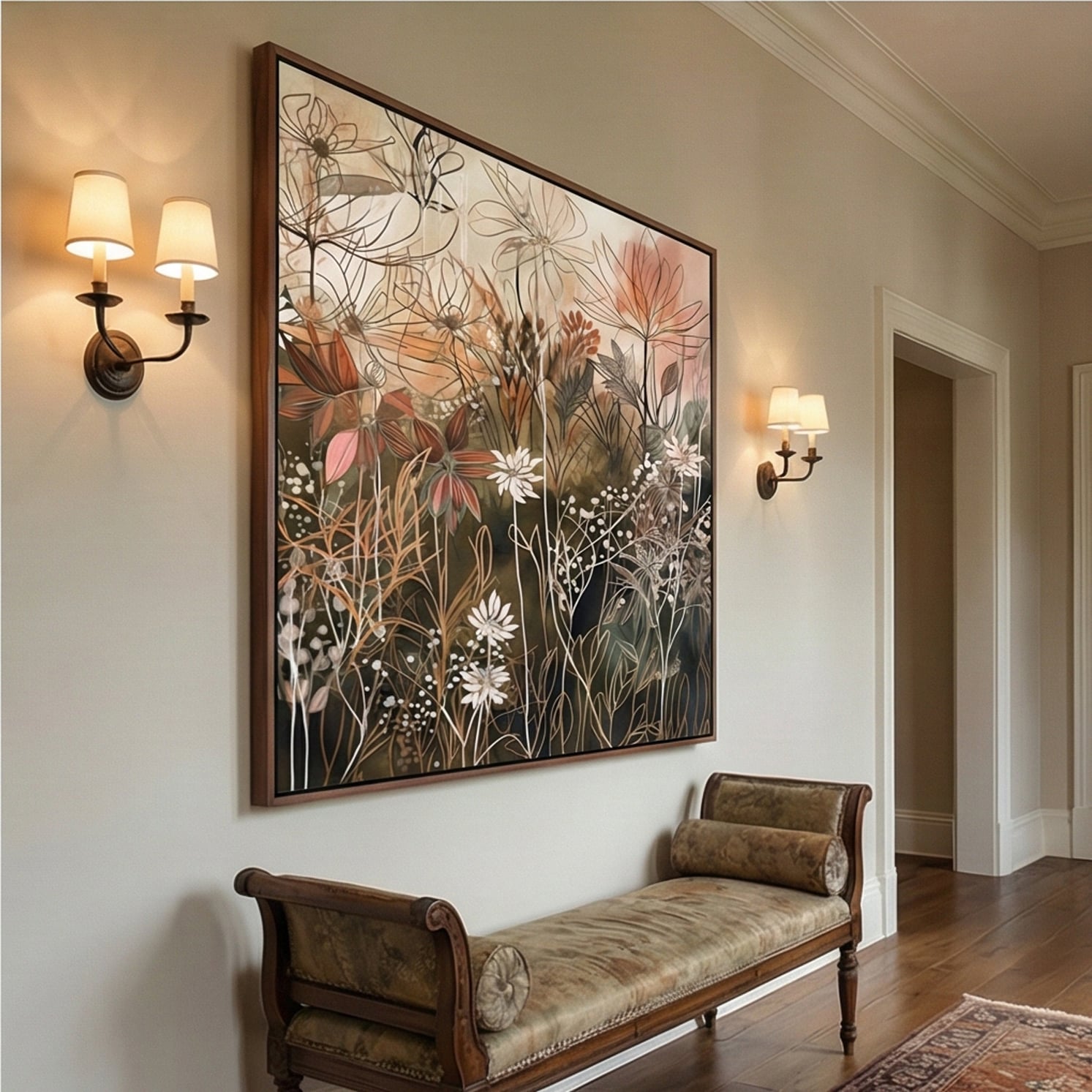 Bohemian Art | Hearthside Blossoms