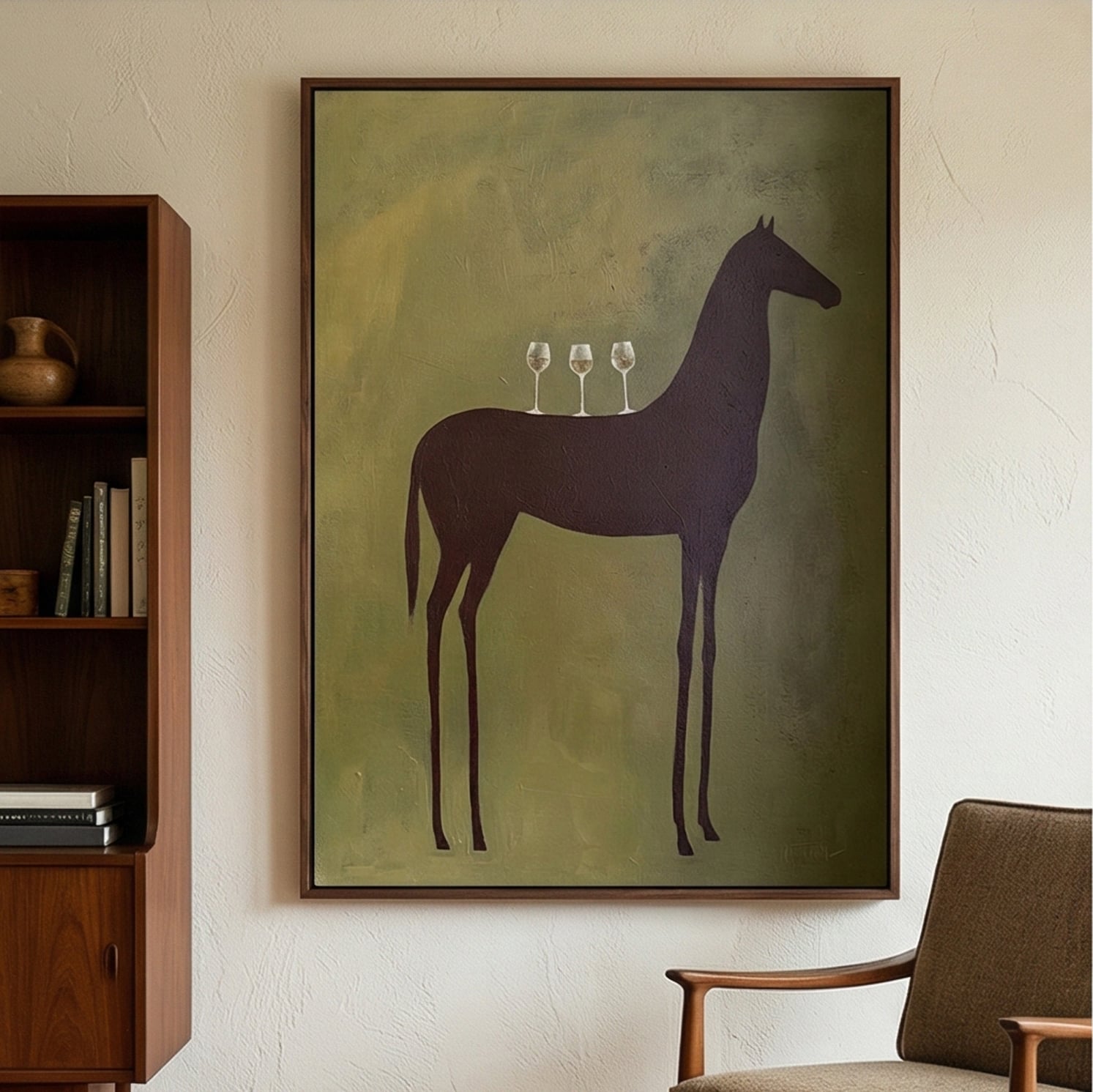 Vintage Americana Art | Quiet Toast