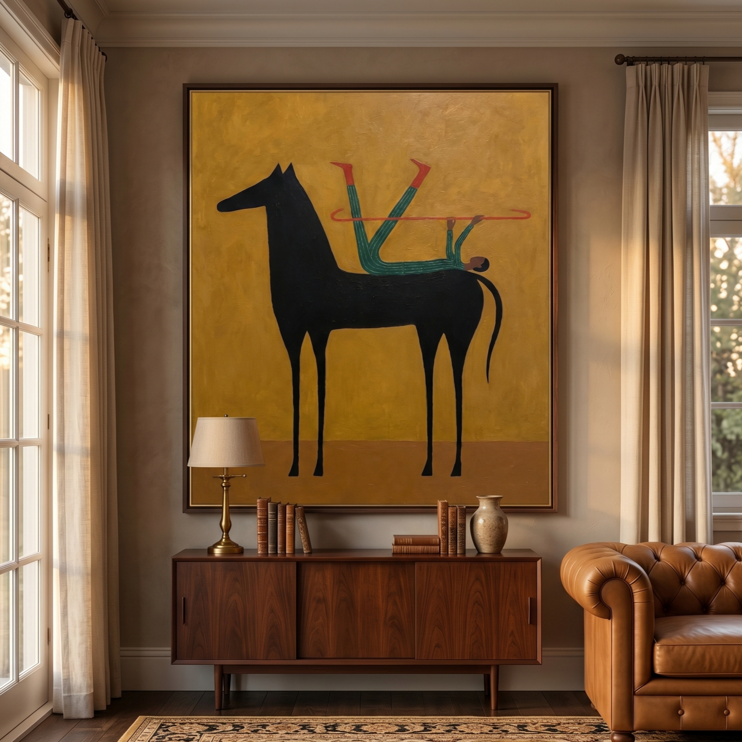 Vintage Americana Art | Golden Bond Ritual