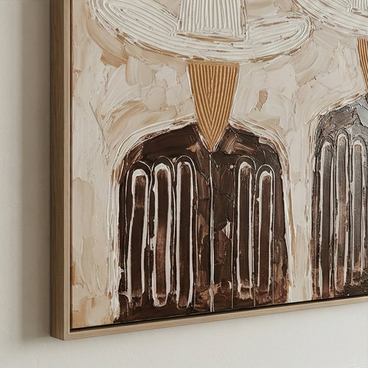 Vintage Americana Art |Trinity in Linen