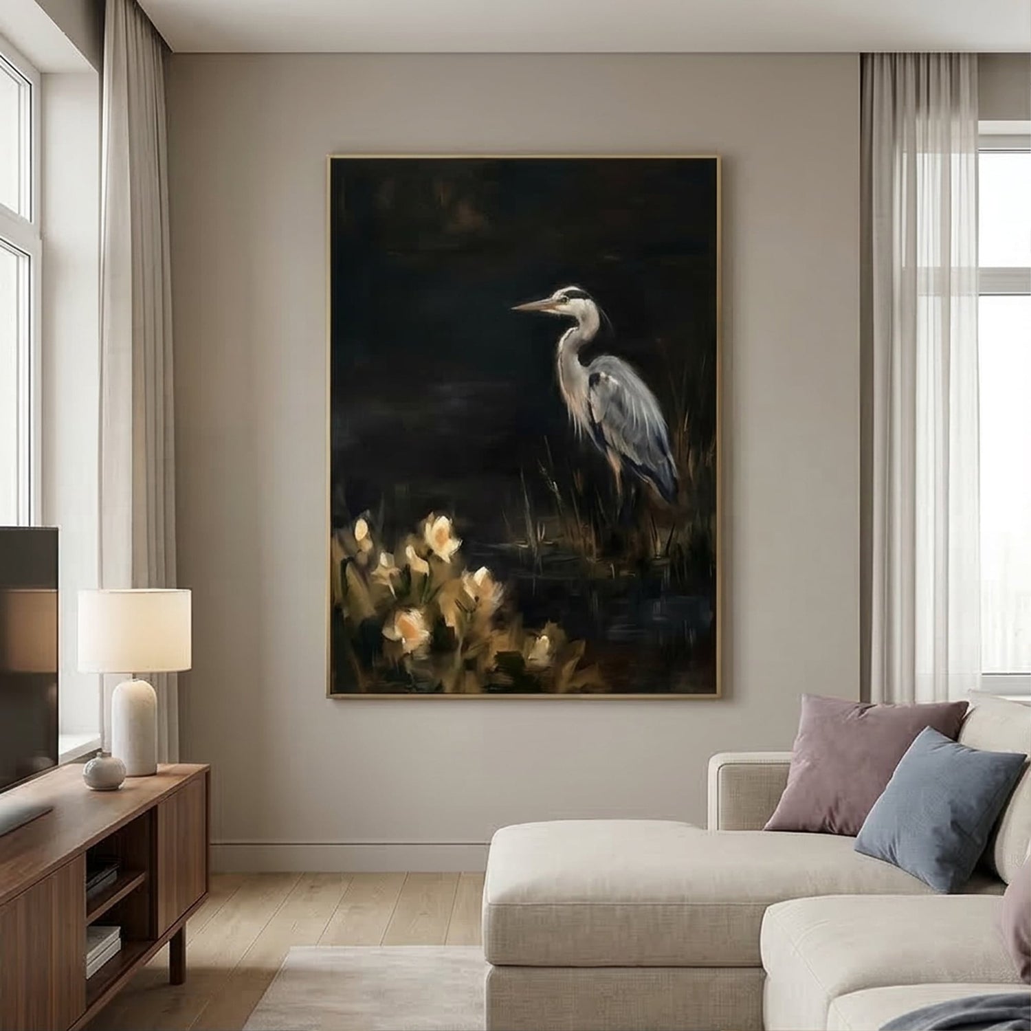 Impressionist Art | Marsh Nocturne