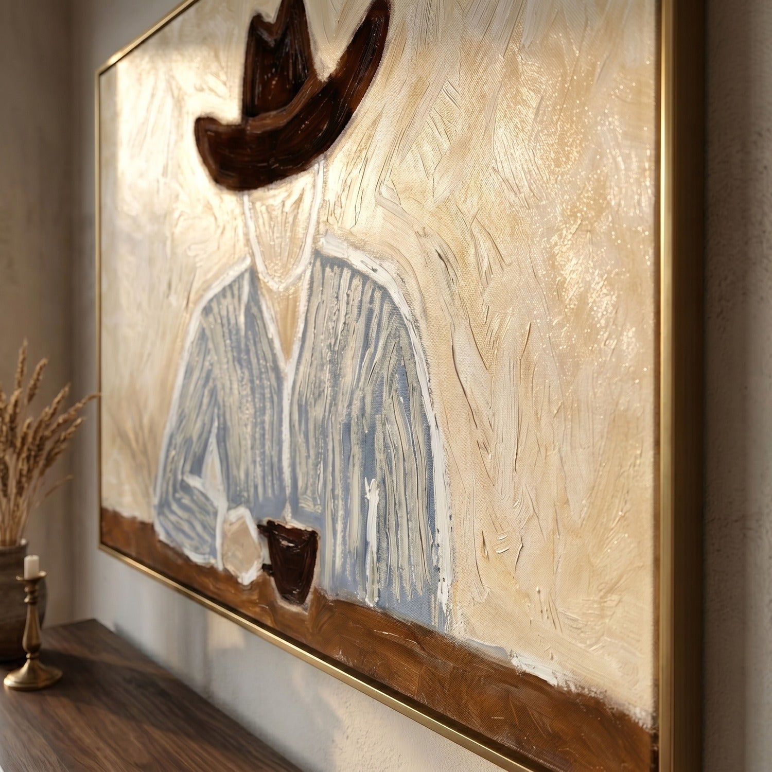 Vintage Americana Art | Morning Solitude