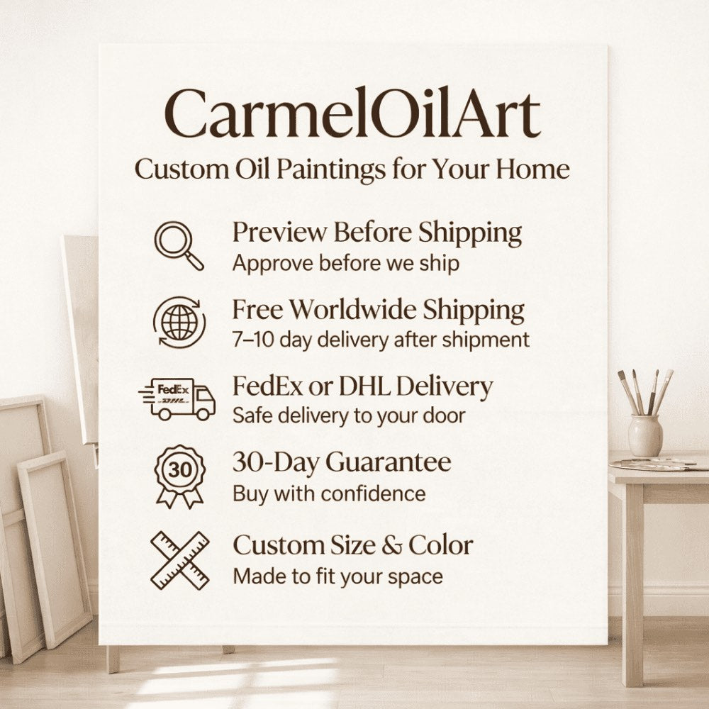 CarmelOilArt product information and service details