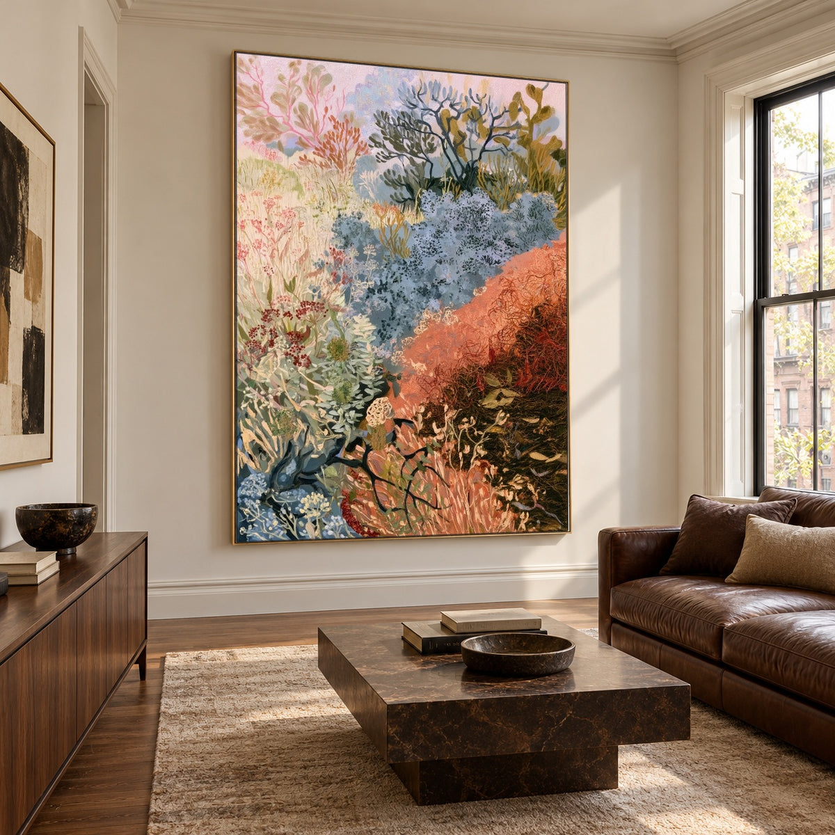 Garden in Crescendo — artwork in an interior setting 3