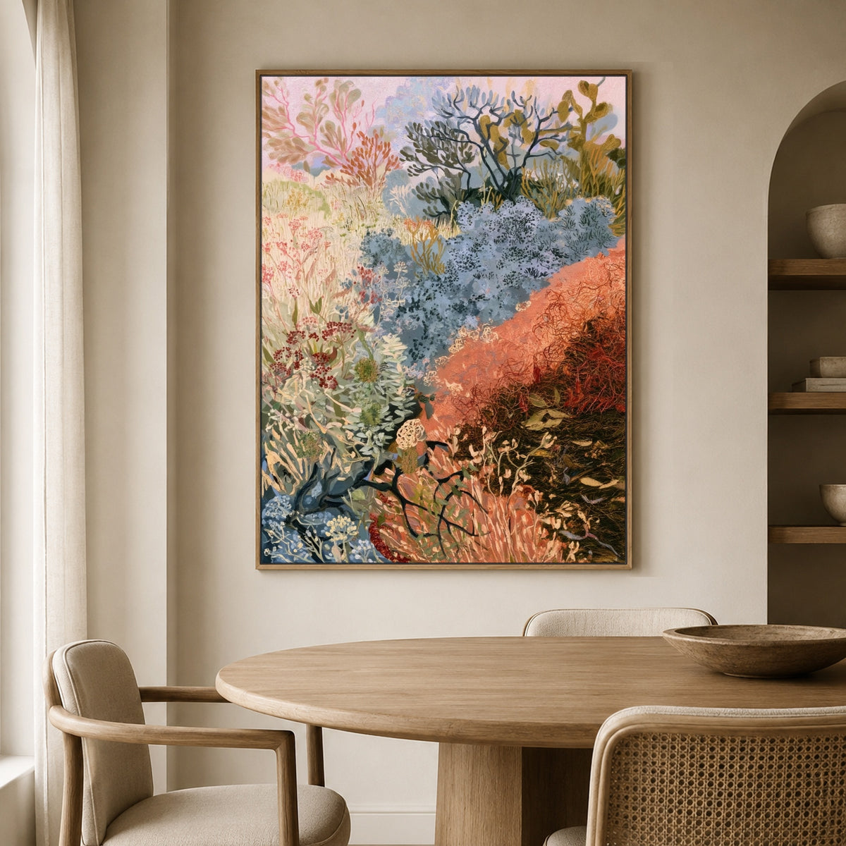 Garden in Crescendo — artwork in an interior setting 5