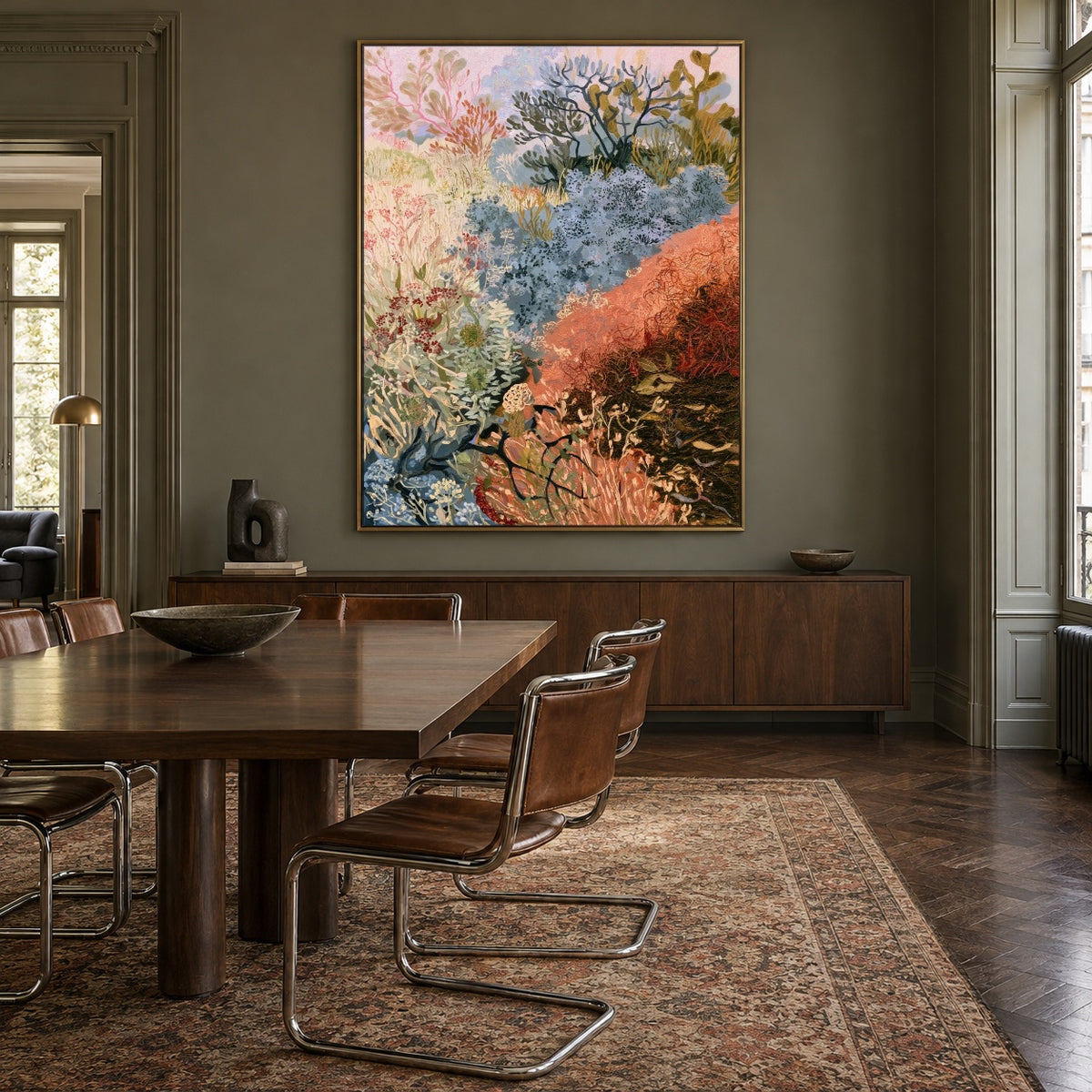 Garden in Crescendo — artwork in an interior setting 7
