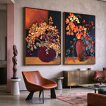 Harvest of Blooms — side view of the artwork