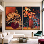 Harvest of Blooms — artwork in an interior setting 3