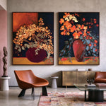 Harvest of Blooms — artwork in an interior setting 4