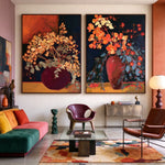 Harvest of Blooms — artwork in an interior setting 7
