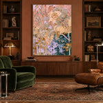Petals Beyond the Arch — front view in a living space