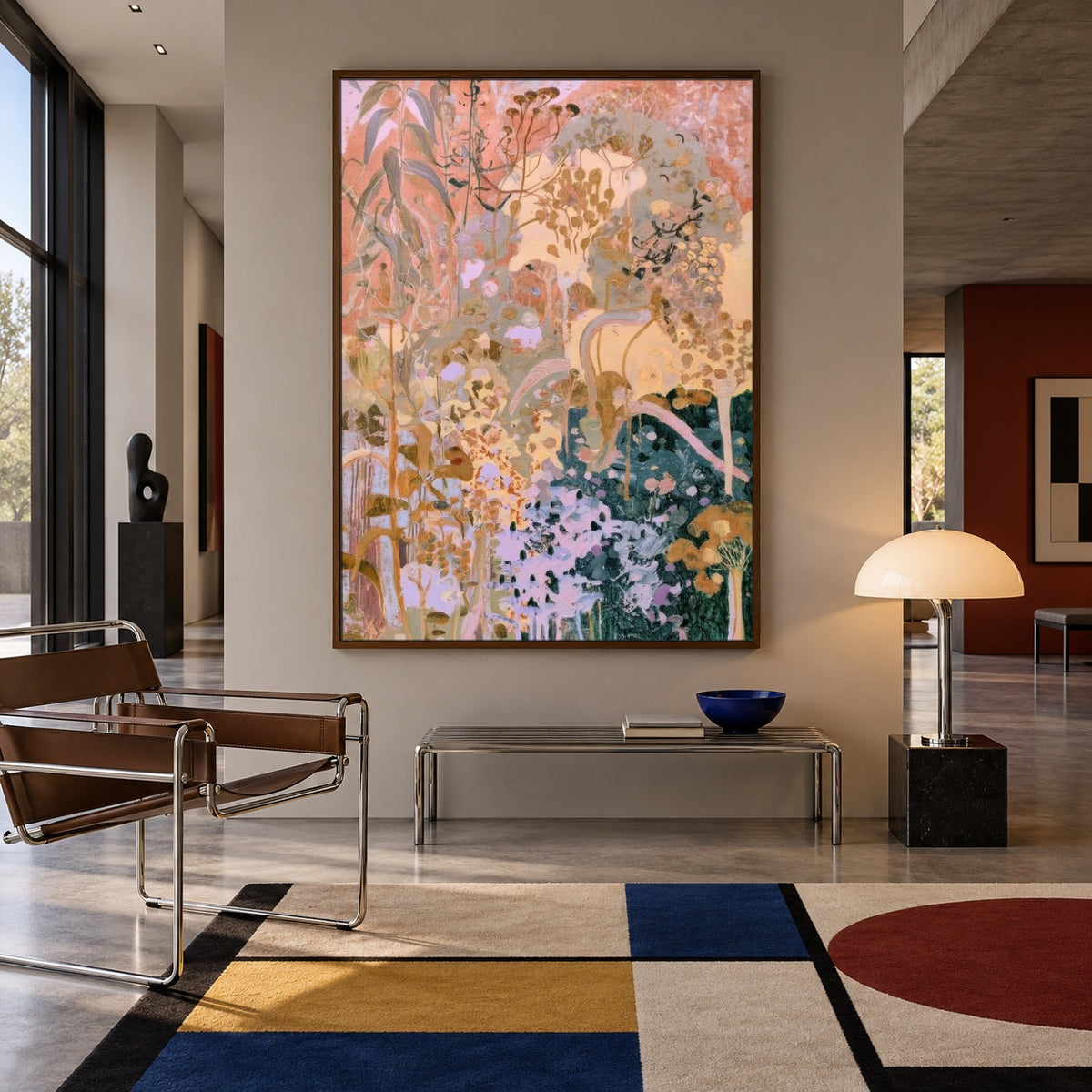 Petals Beyond the Arch — artwork in an interior setting 3