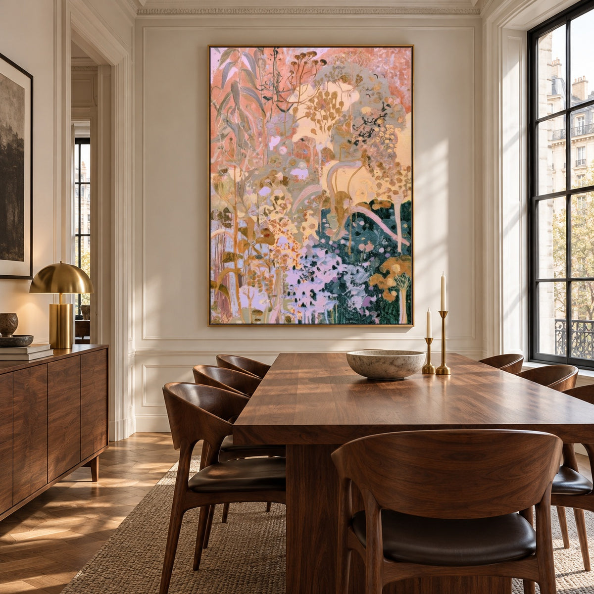 Petals Beyond the Arch — artwork in an interior setting 4