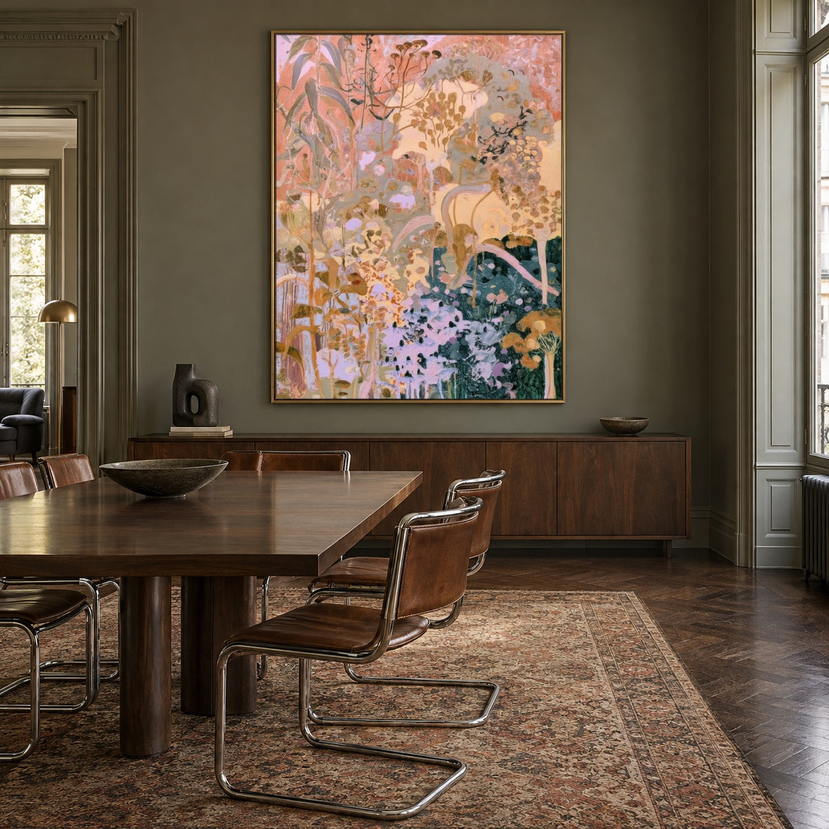 Petals Beyond the Arch — artwork in an interior setting 7
