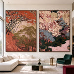 Seasons in Conversation — artwork in an interior setting 3