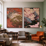 Seasons in Conversation — artwork in an interior setting 5