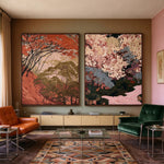 Seasons in Conversation — artwork in an interior setting 6
