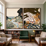 Where Branches Wander — artwork in an interior setting 4