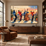 Desert Rhythm Revival — featured artwork in a living space