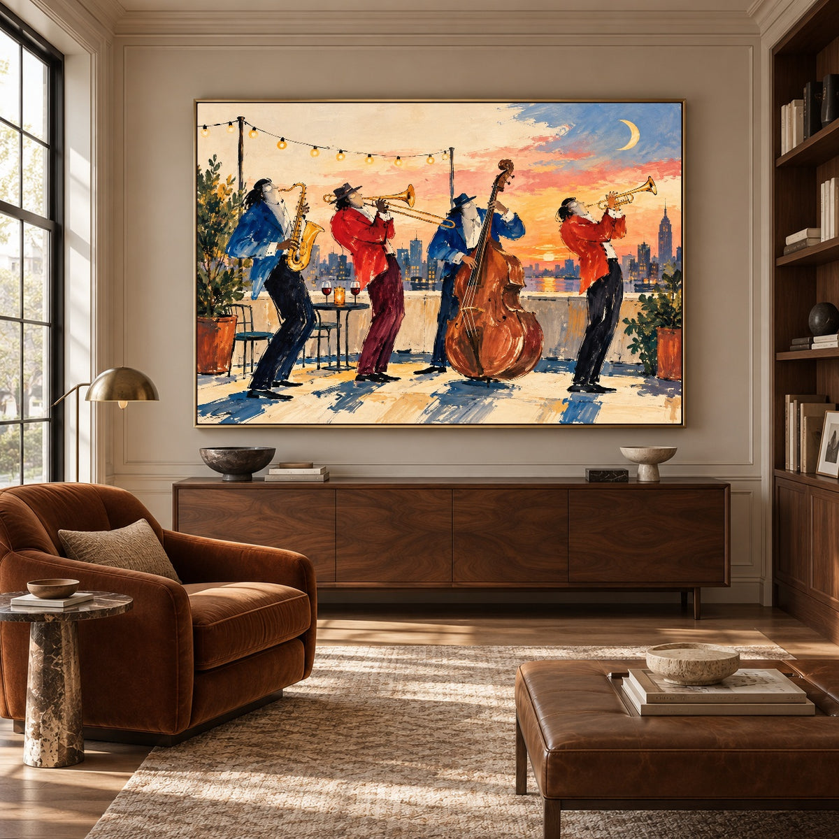 Desert Rhythm Revival — featured artwork in a living space