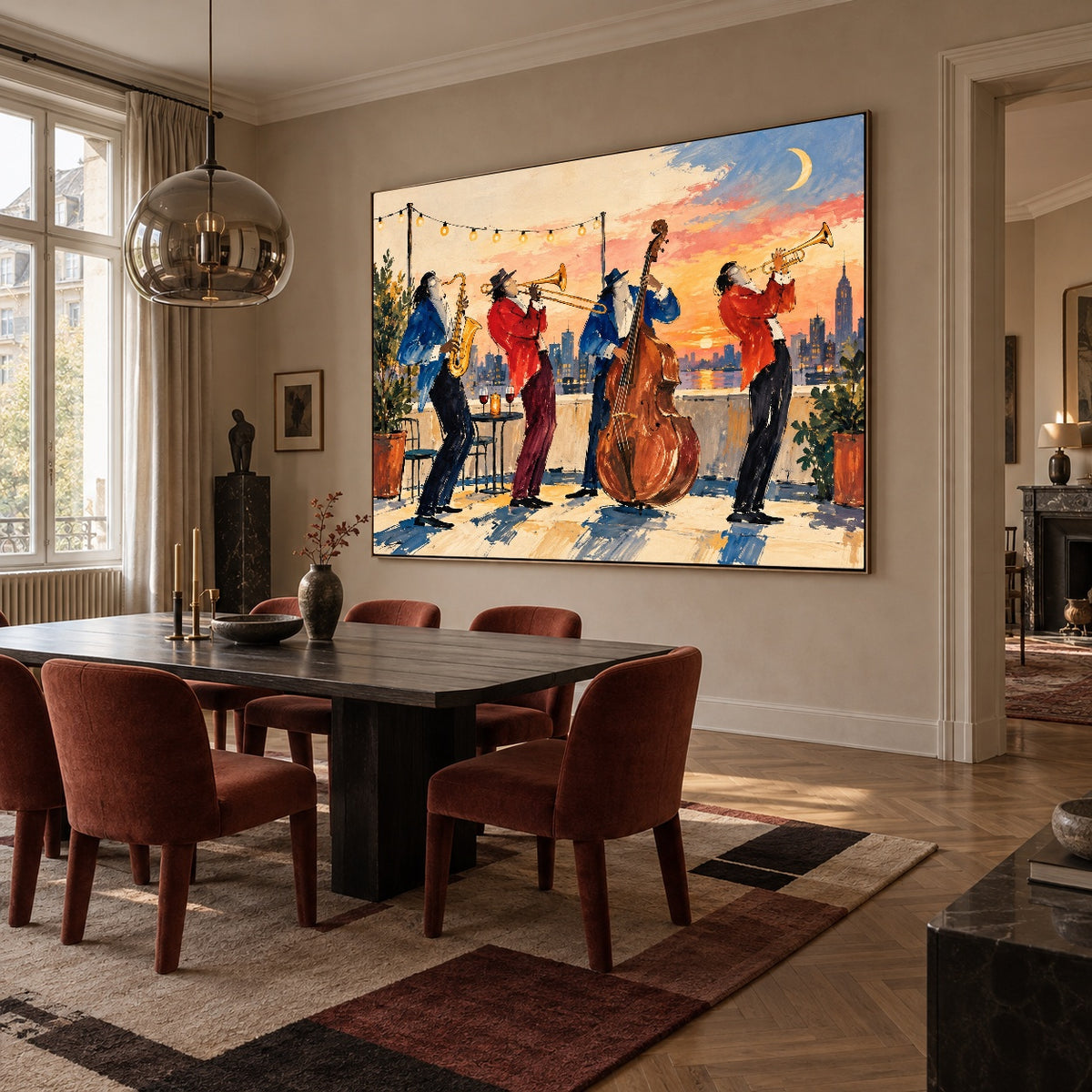 Desert Rhythm Revival — artwork in an interior setting 3