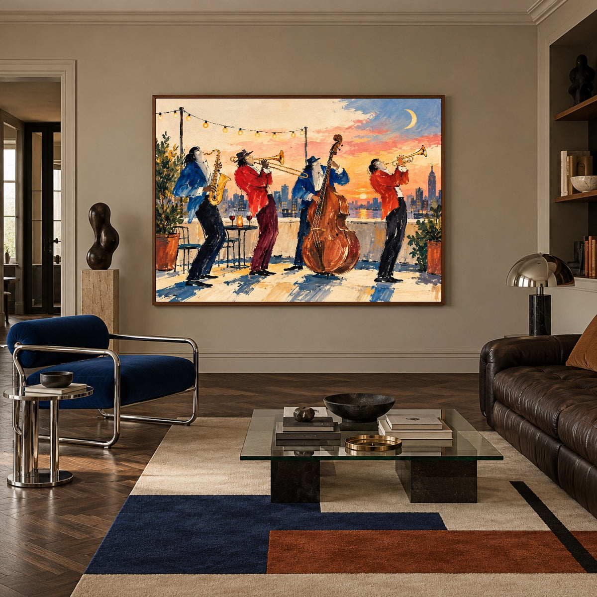 Desert Rhythm Revival — artwork in an interior setting 4