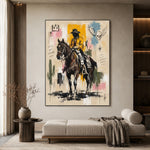 Golden Coat Outrider — artwork in an interior setting 3