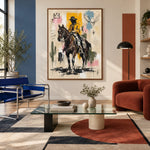 Golden Coat Outrider — artwork in an interior setting 5