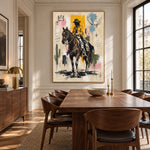 Golden Coat Outrider — artwork in an interior setting 6