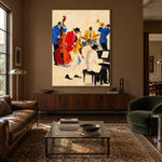 Ivory Keys After Hours — featured artwork in a living space