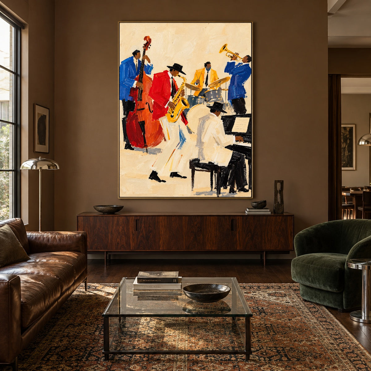 Ivory Keys After Hours — featured artwork in a living space