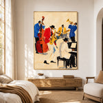 Ivory Keys After Hours — artwork in an interior setting 3