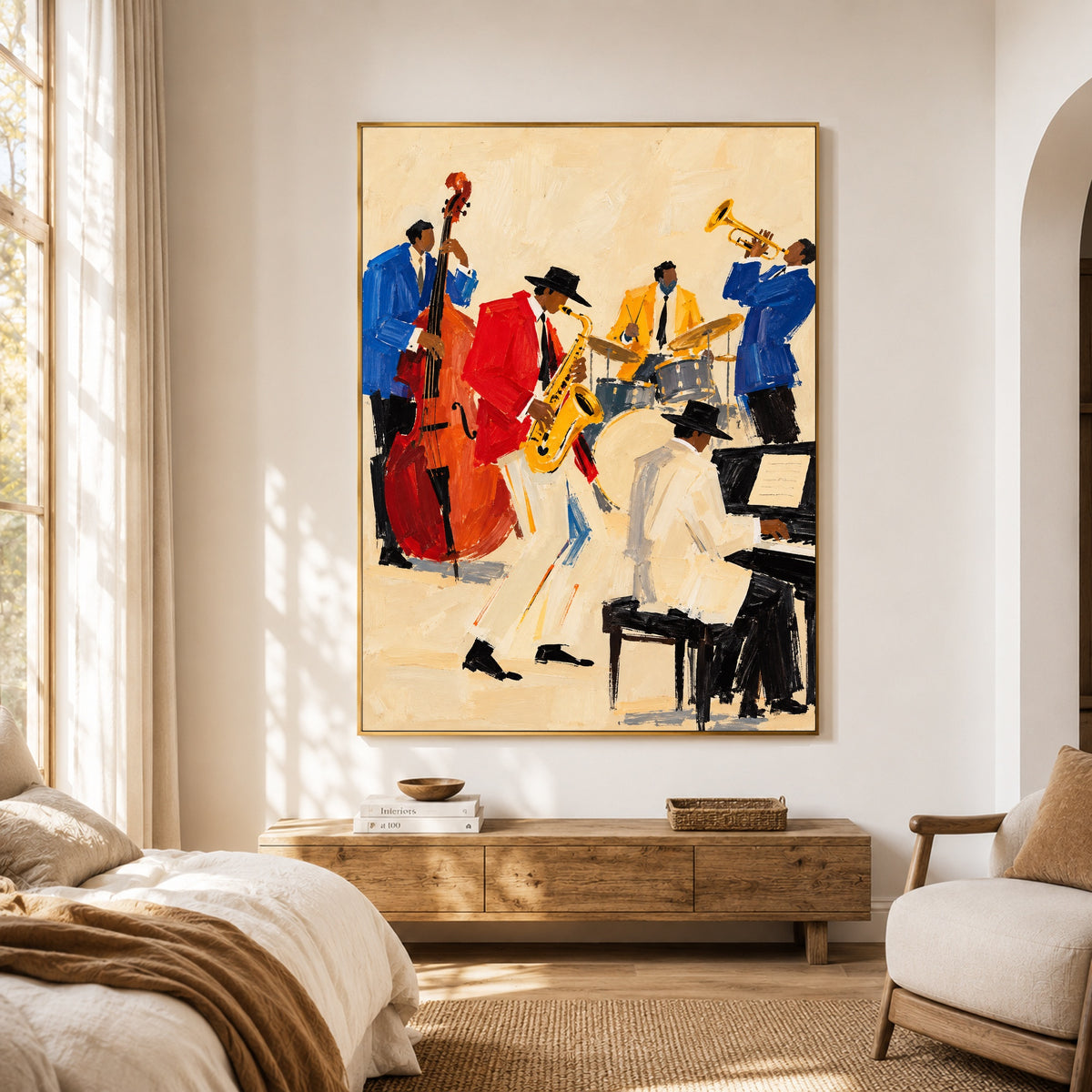 Ivory Keys After Hours — artwork in an interior setting 3