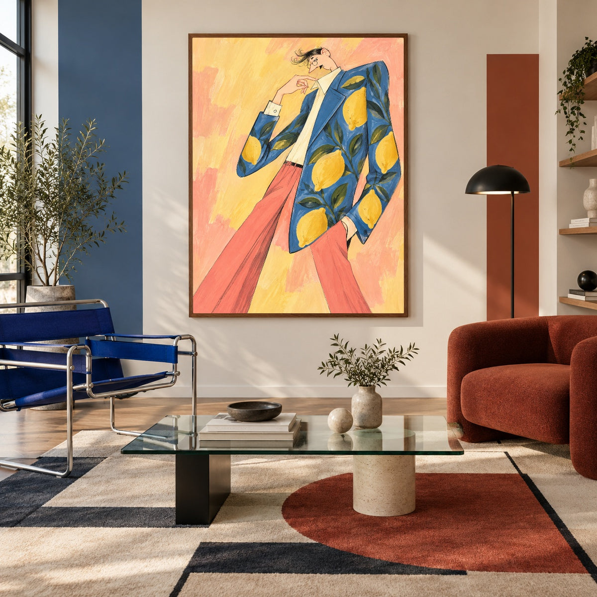 Lemon Jacket Leisure — artwork in an interior setting 6