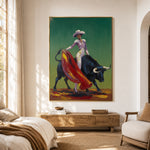 Rose Hat Courage — artwork in an interior setting 3